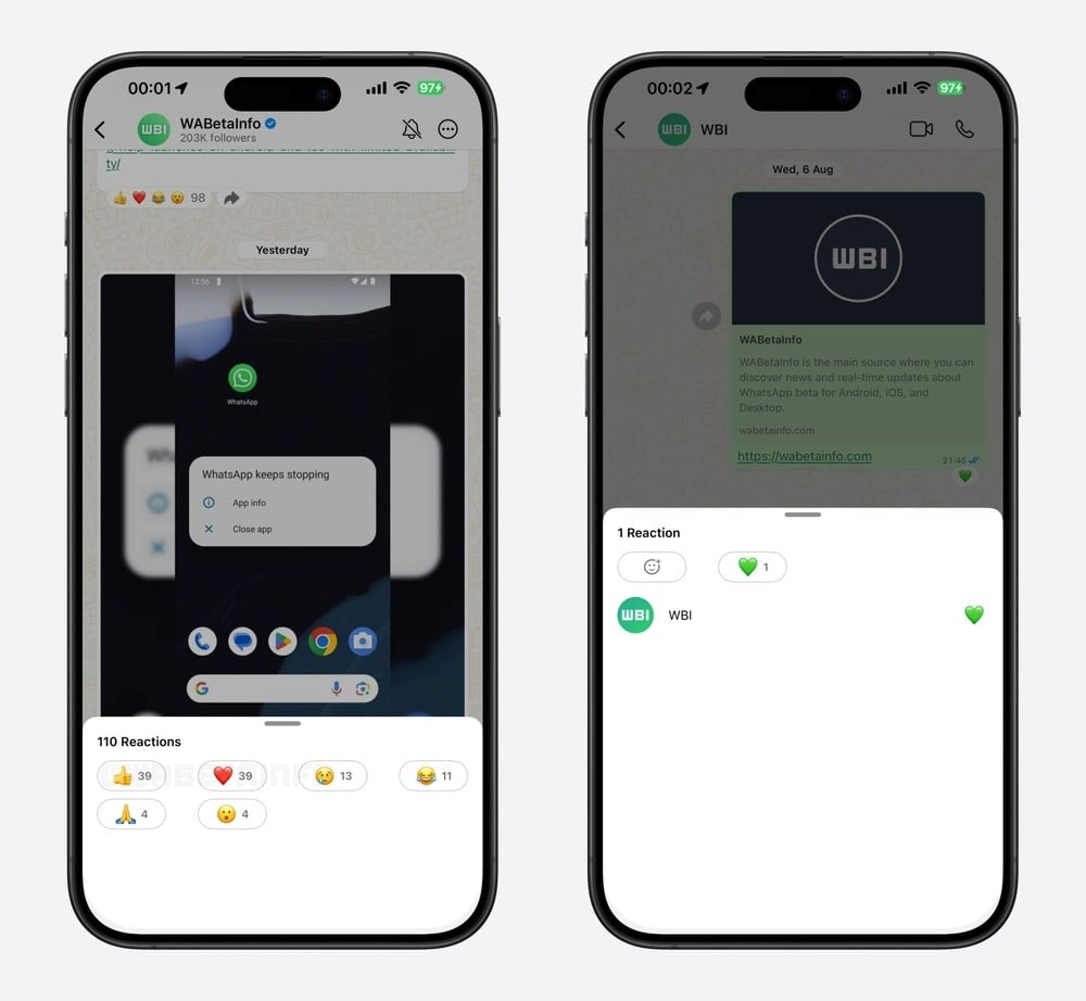 novas funcionalidades do whatsapp