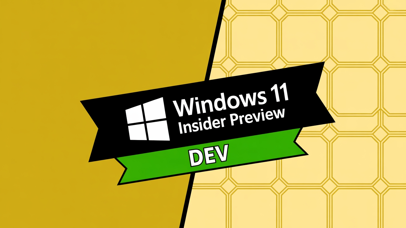 Windows 11 insider dev