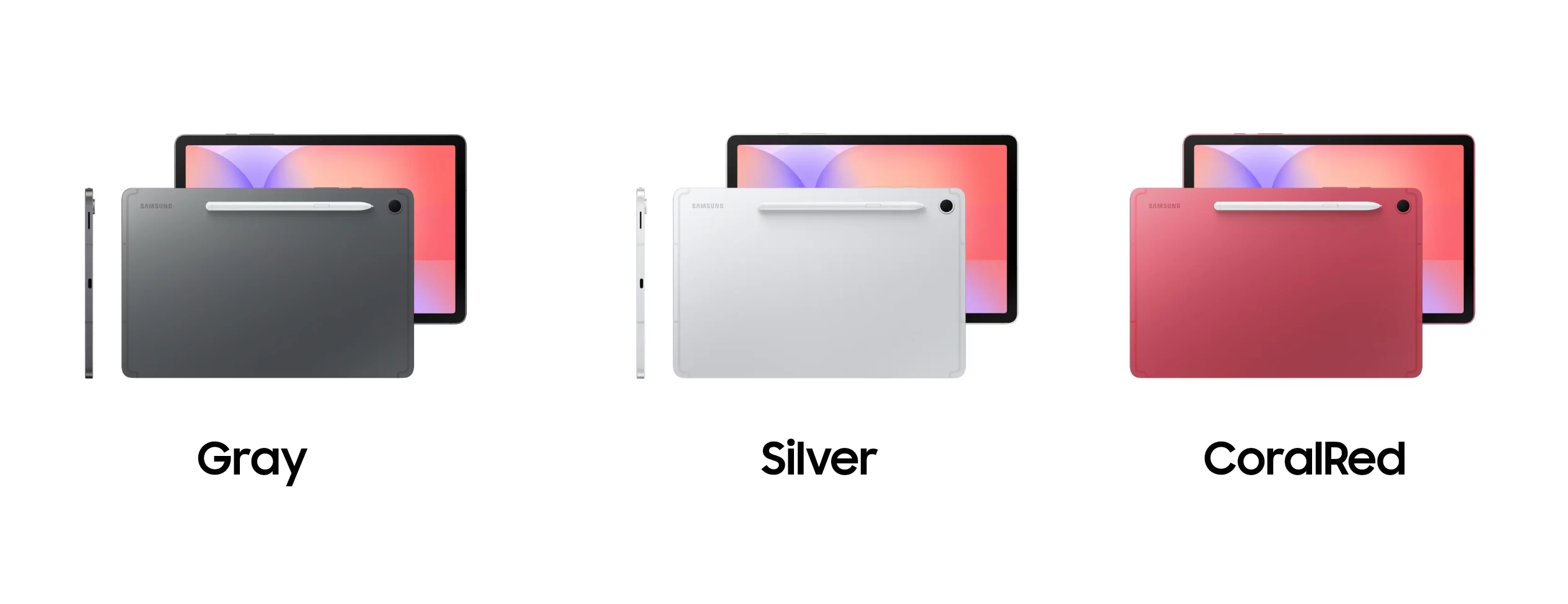 diferentes cores do modelo