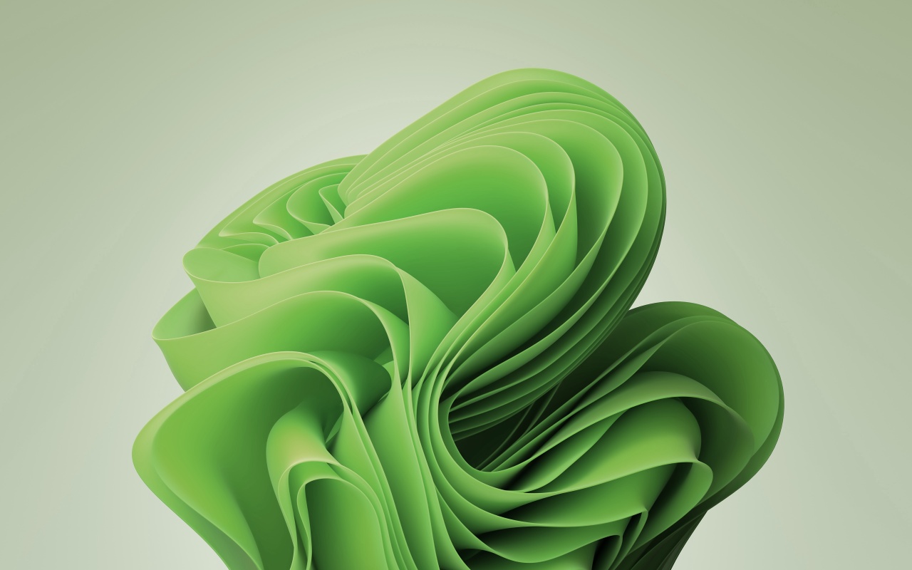windows 11 verde