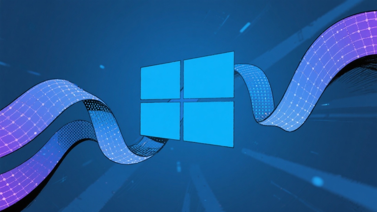 Windows logo do sistema da Microsoft