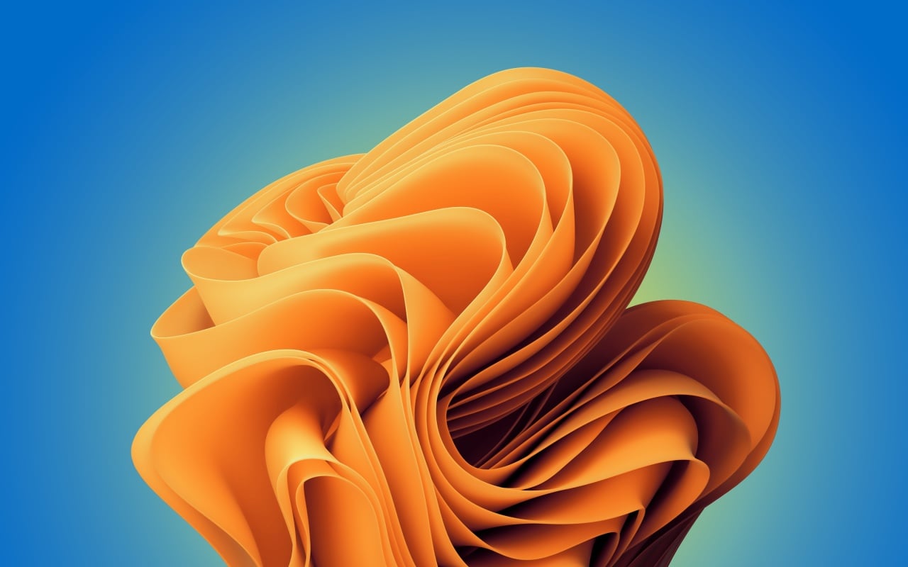 Windows 11 laranja