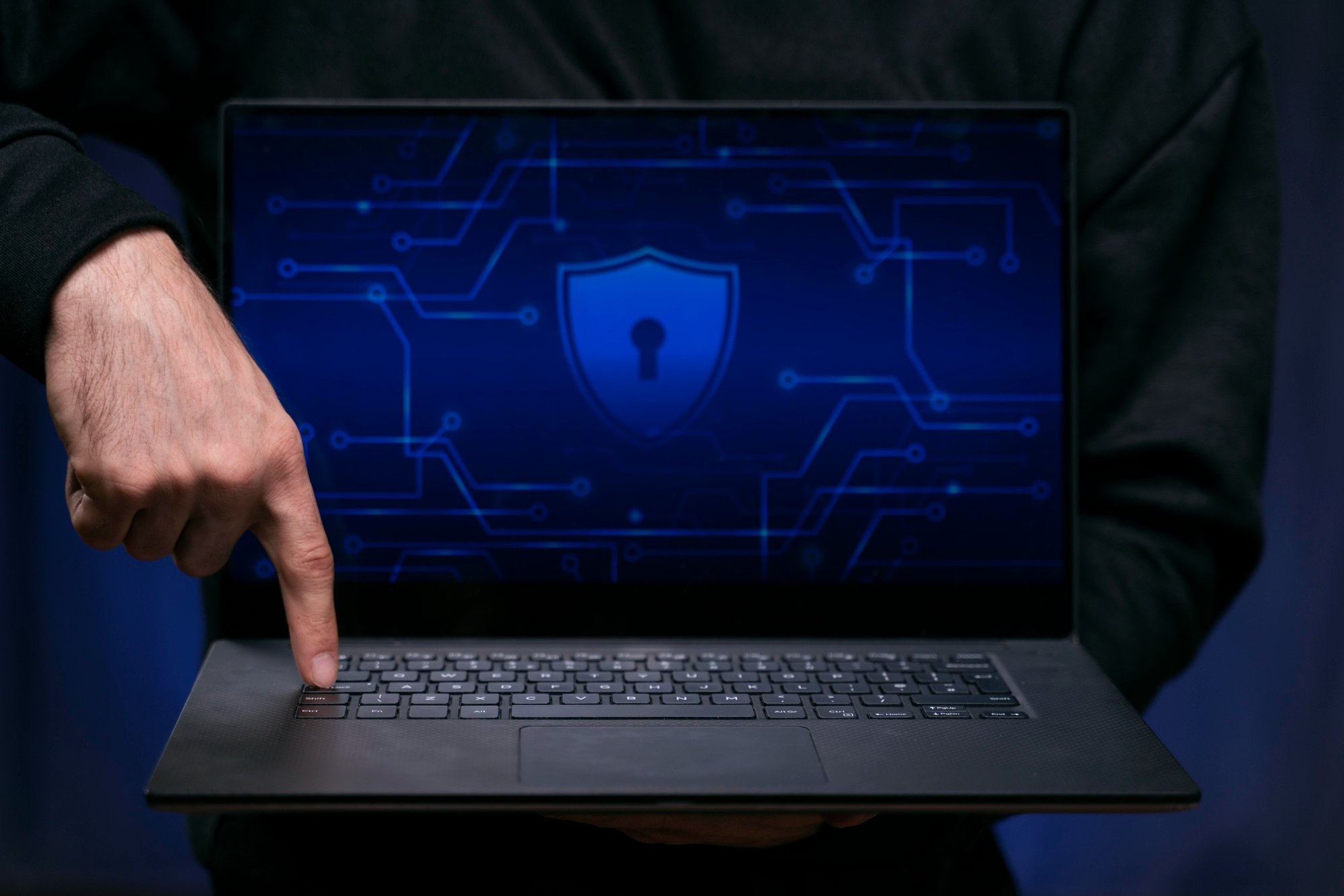 website seguro em computador