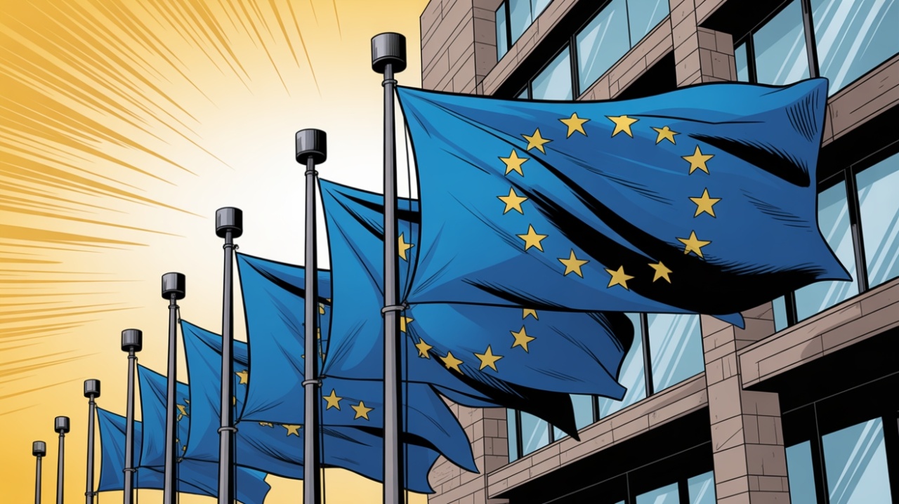 bandeiras da união europeia