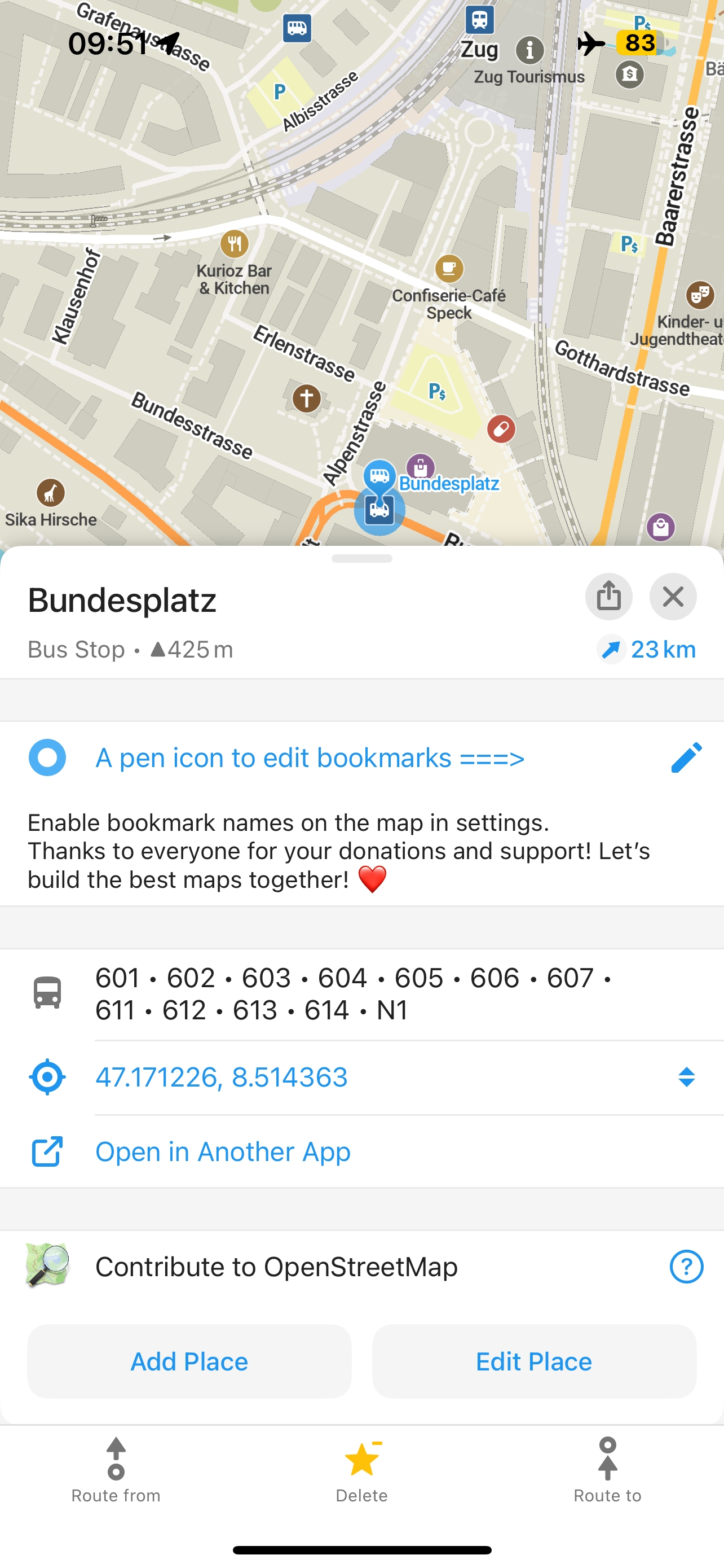 imagem da nova versão do organicmaps