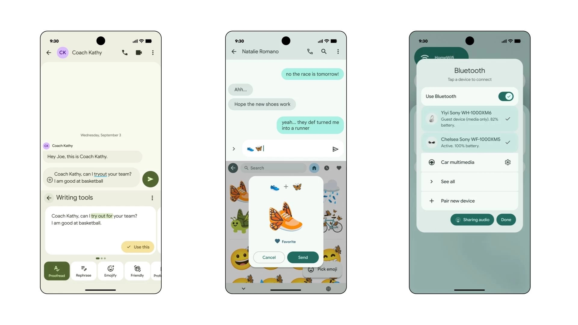 novas funcionalidades de ia no android com atualização recente
