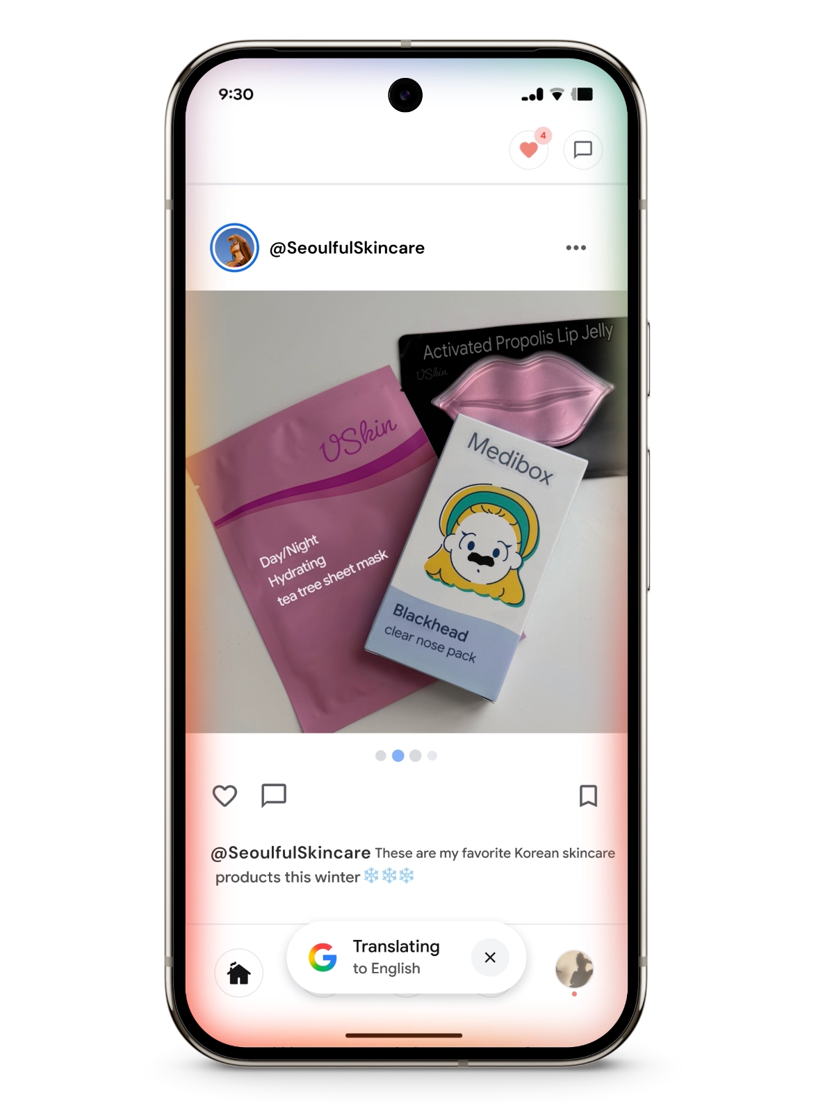 tradução da google com o circle to search