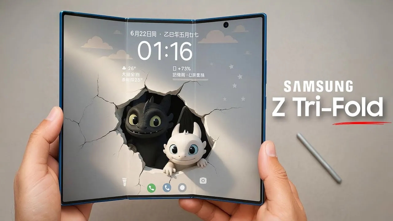 Samsung galaxy z fold trio