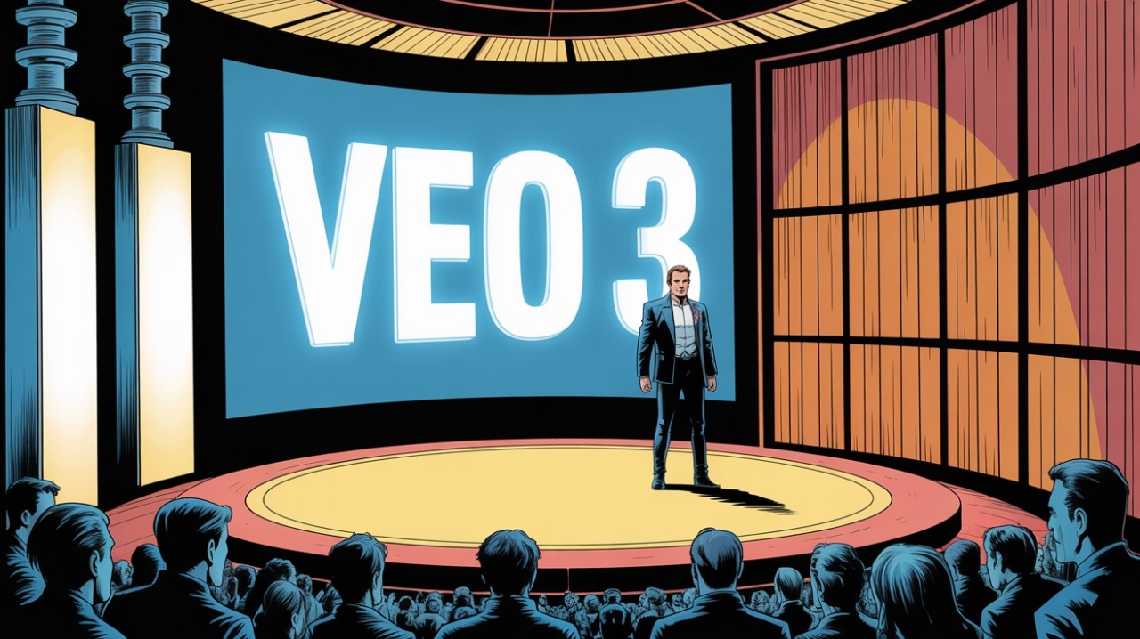 Veo 3 em palco