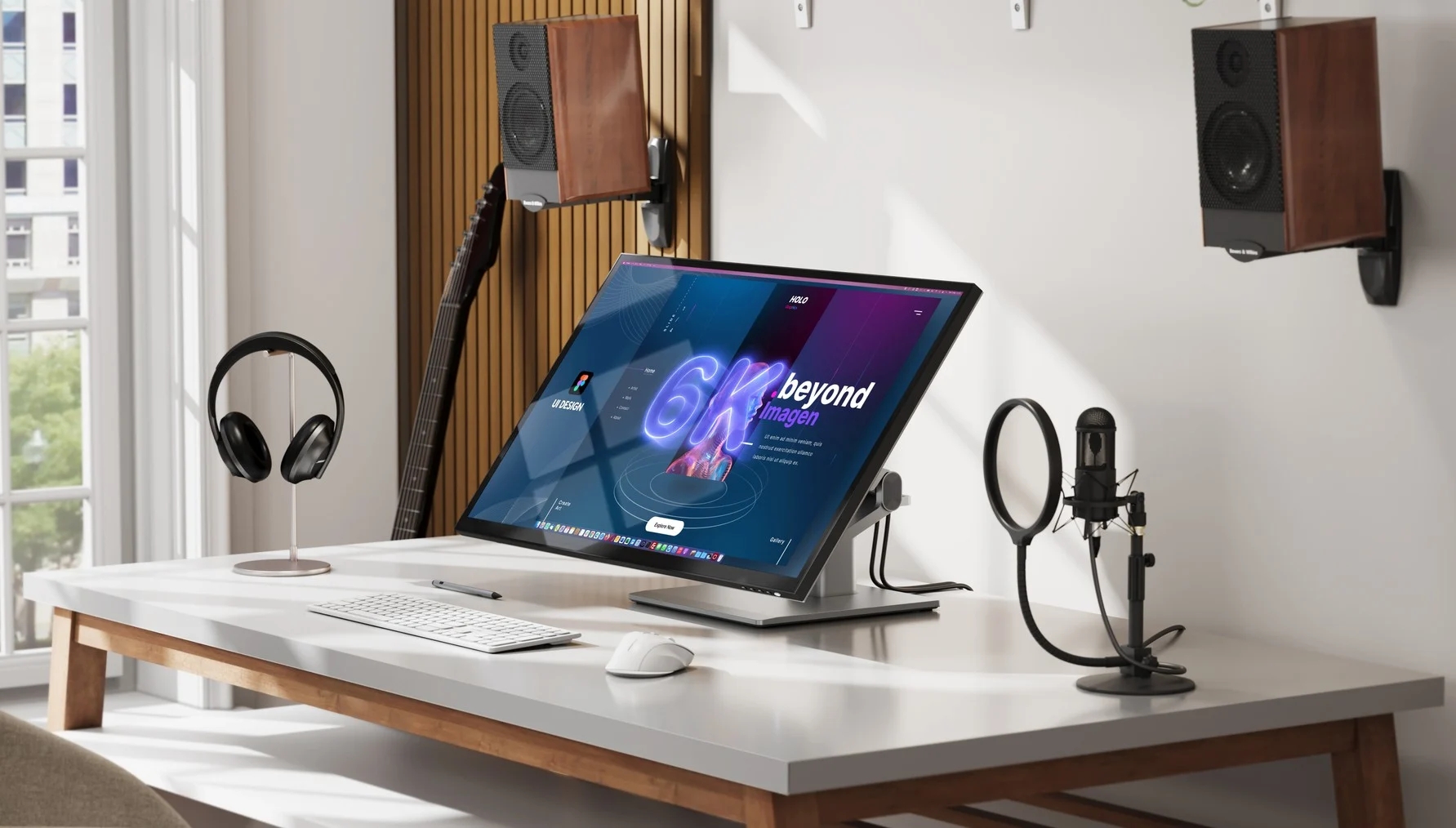 Alogic ecrã 6k para dispositivos Mac da Apple