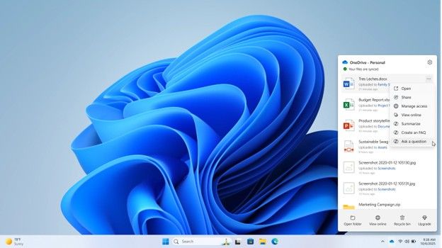 onedrive no windows 11