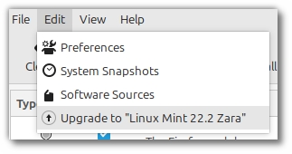 atualizar o linux mint
