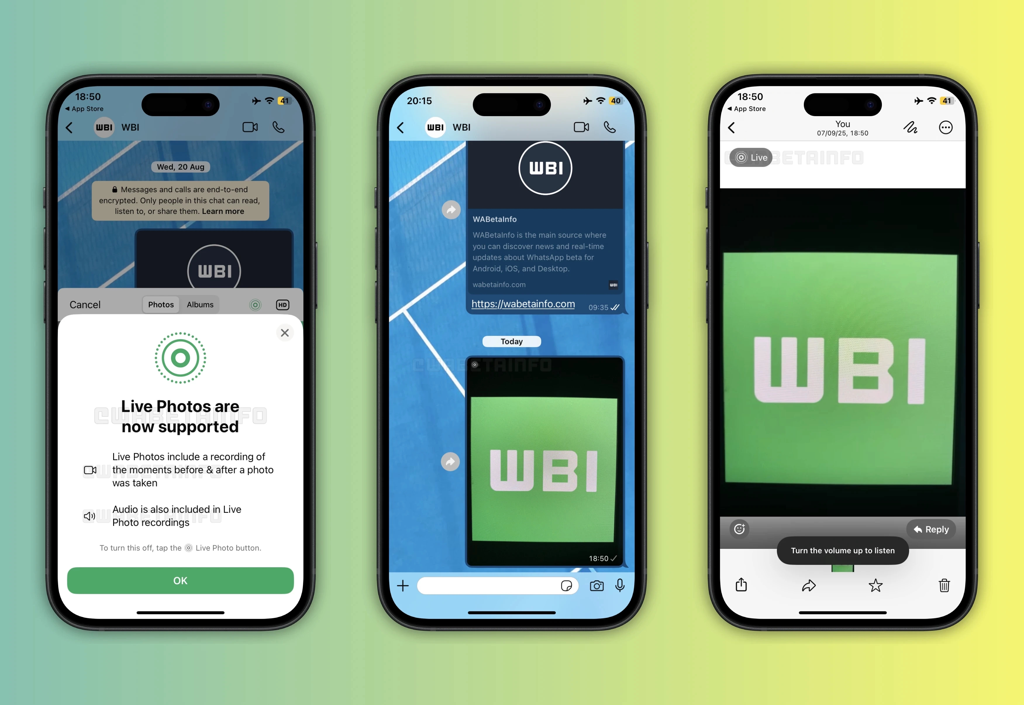 Live Photos do WhatsApp