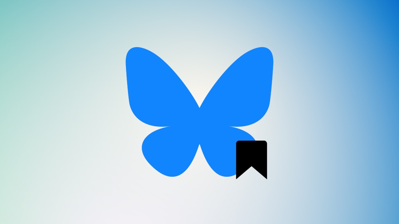 Bluesky com publicação guardada