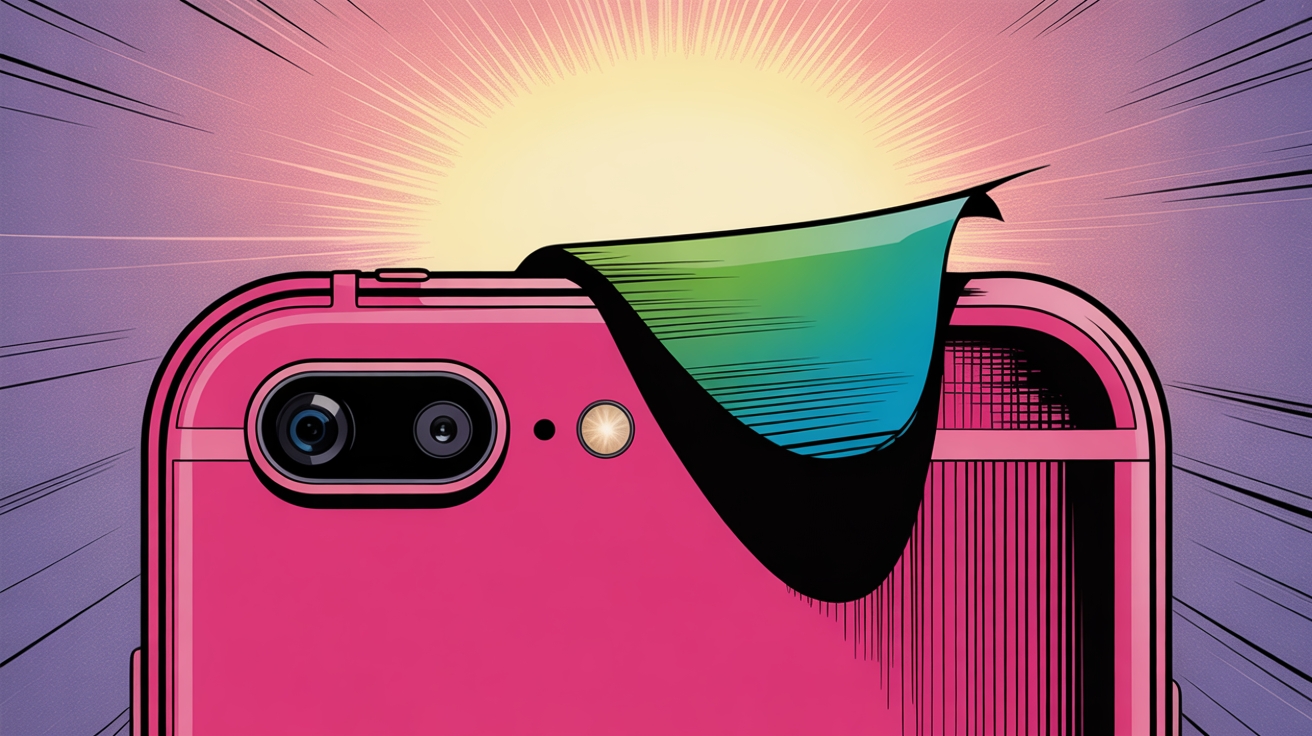 traseira de um dispositivo da Apple