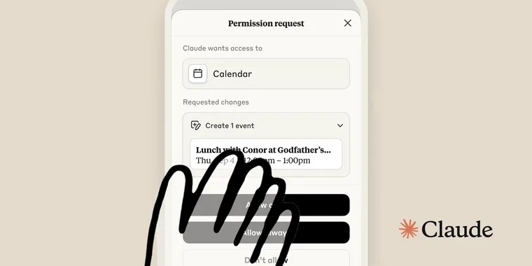 Claude para dispositivos móveis