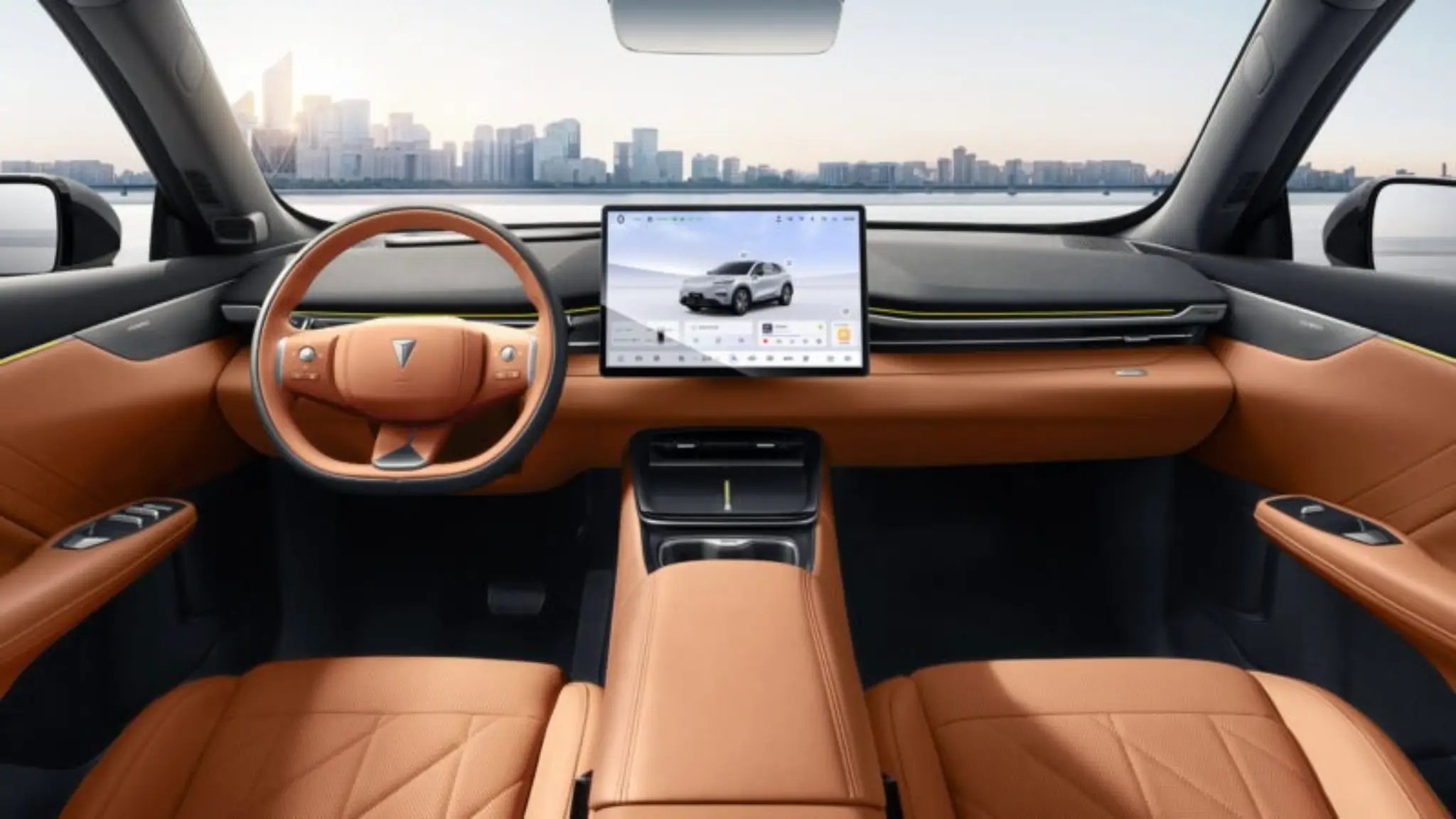 interior do Changan Deepal S05 