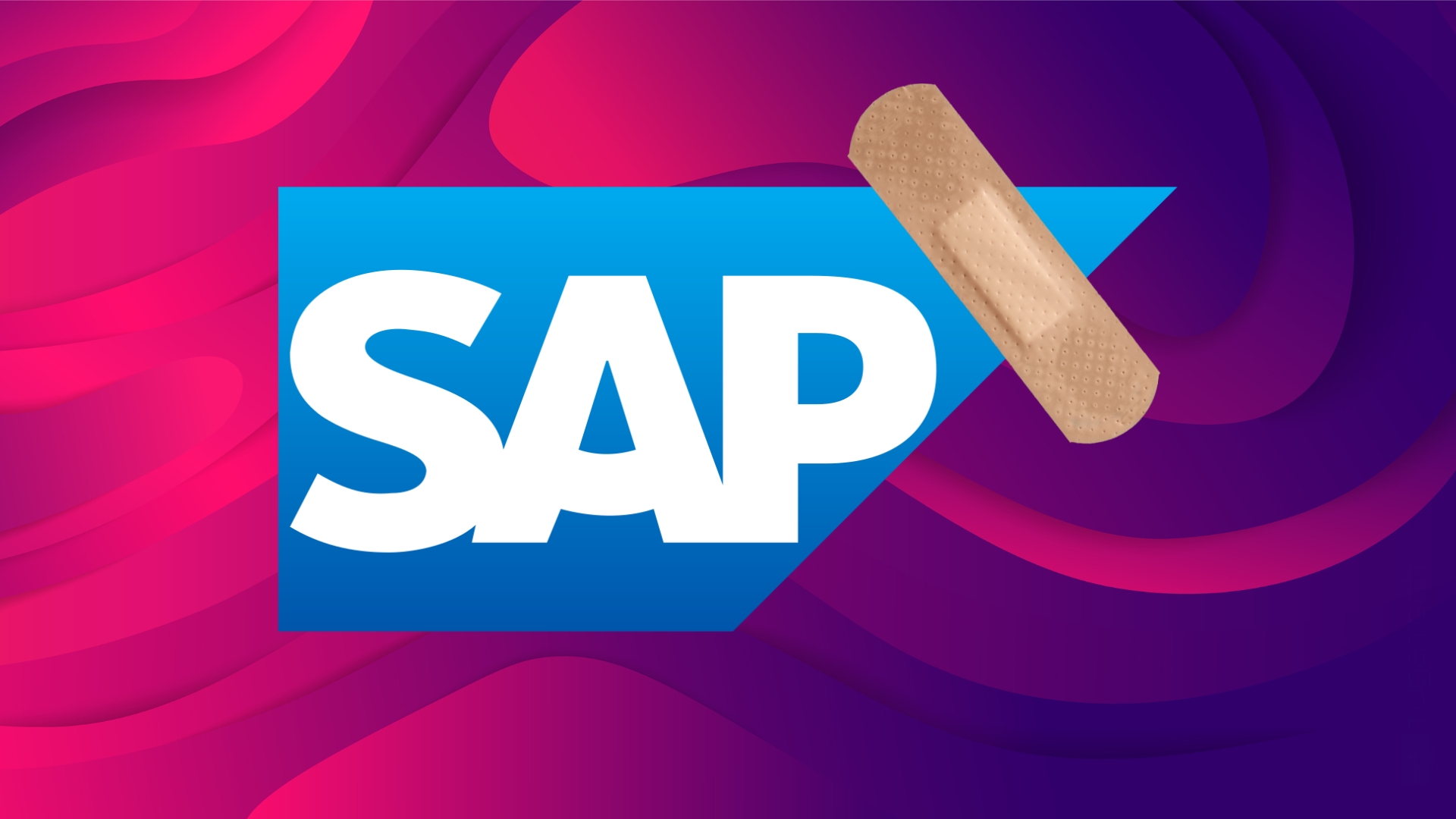 SAP logo com patch