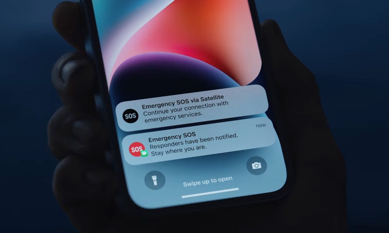 Apple Satélite comunicação