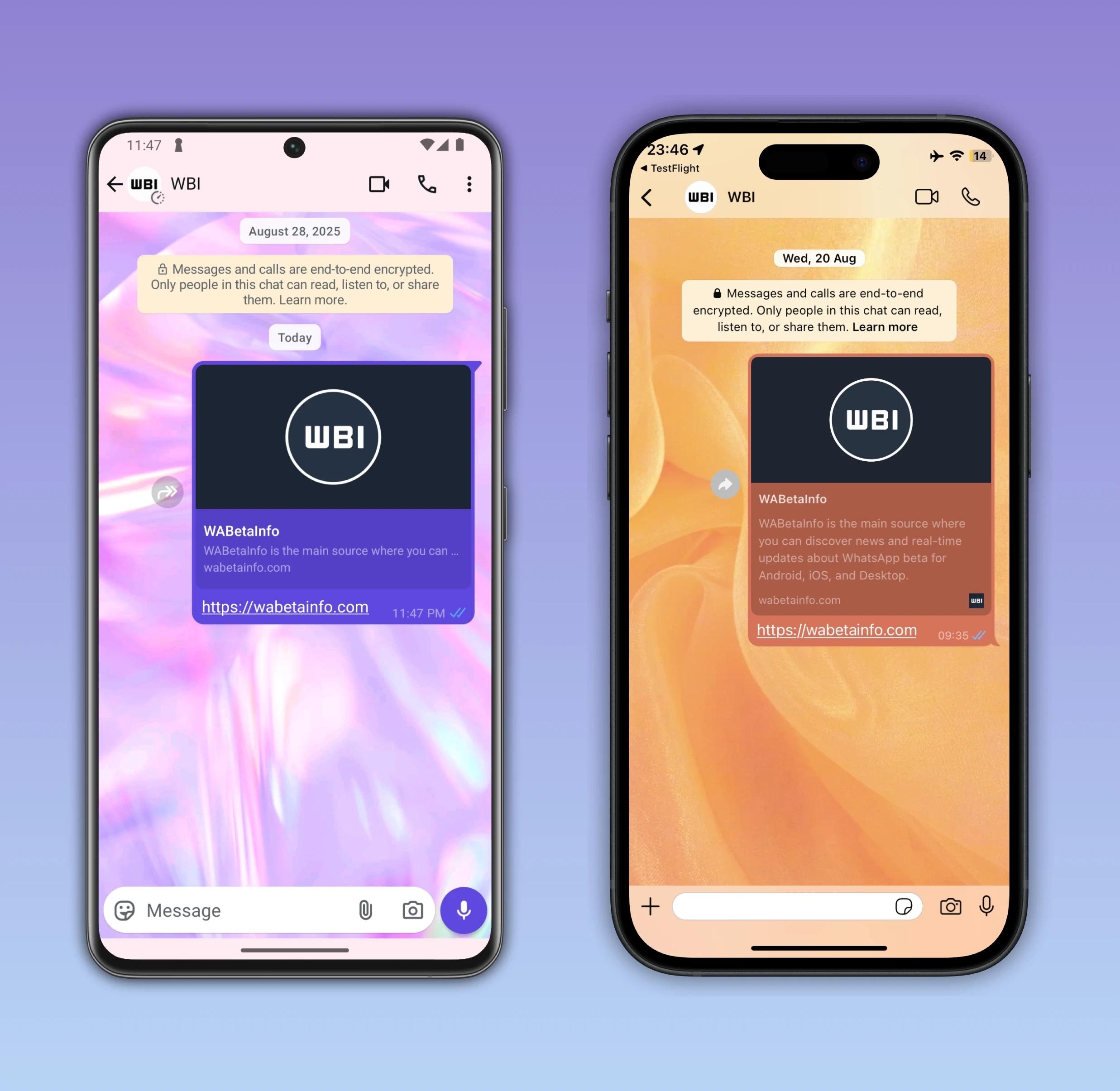 vistos azuis em todos os temas