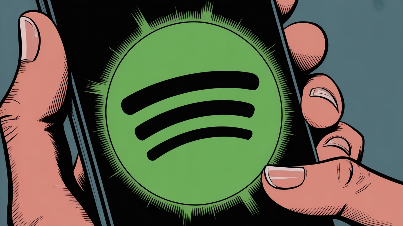 Spotify em smartphone