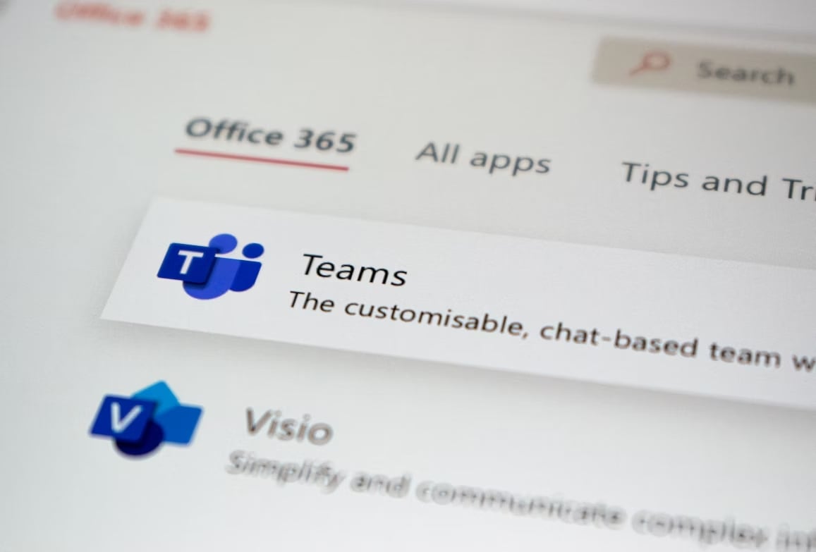 Microsoft Teams software