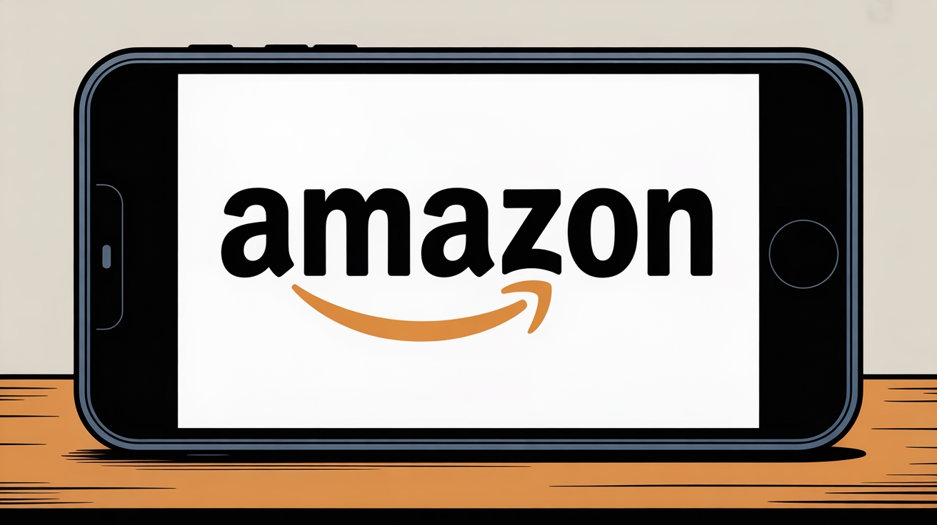 Amazon em smartphone
