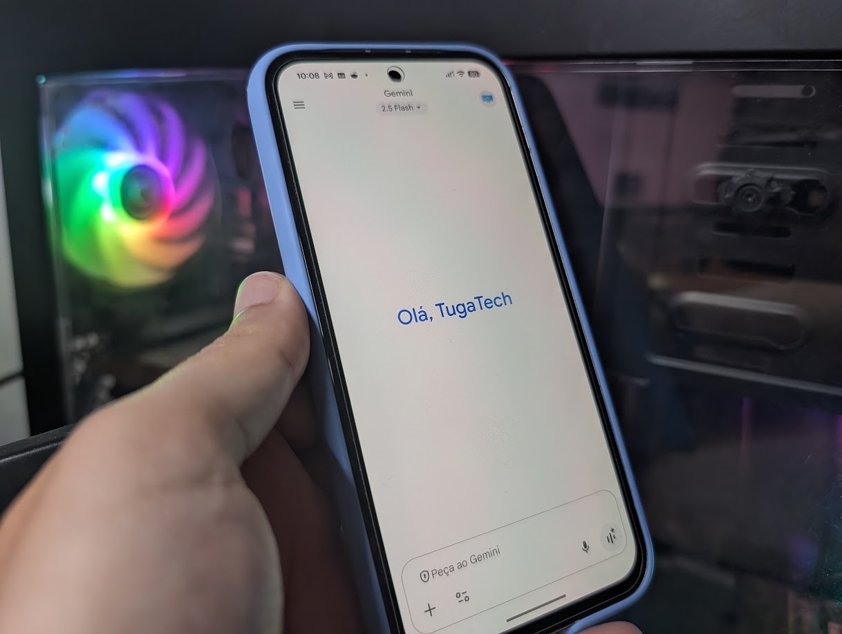 Gemini em smartphone