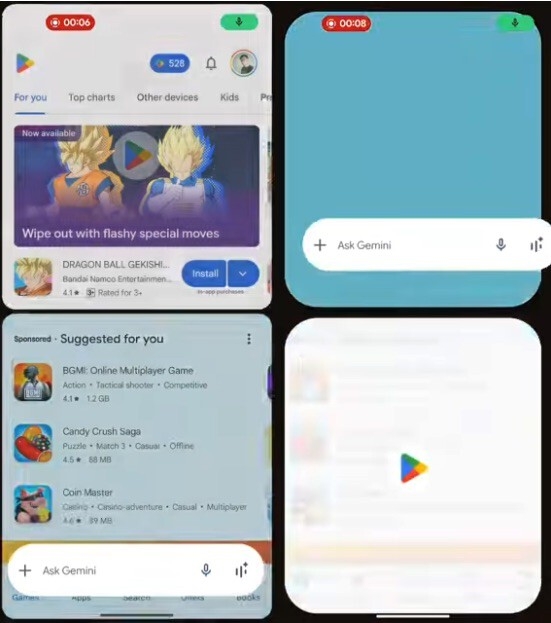 detalhes do novo sistema multitarefas do gemini