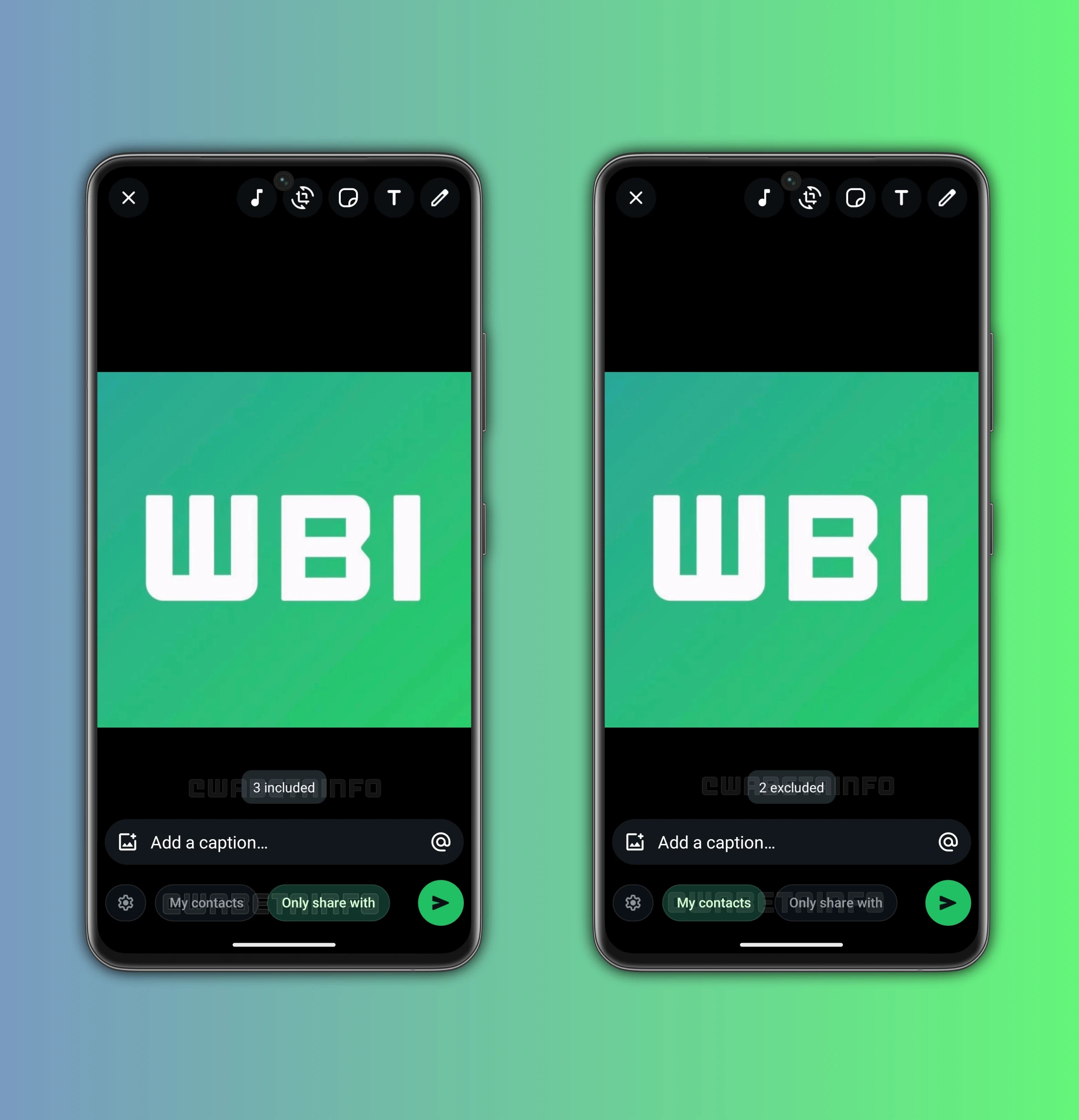 whatsapp com novos controlos de privacidade das status