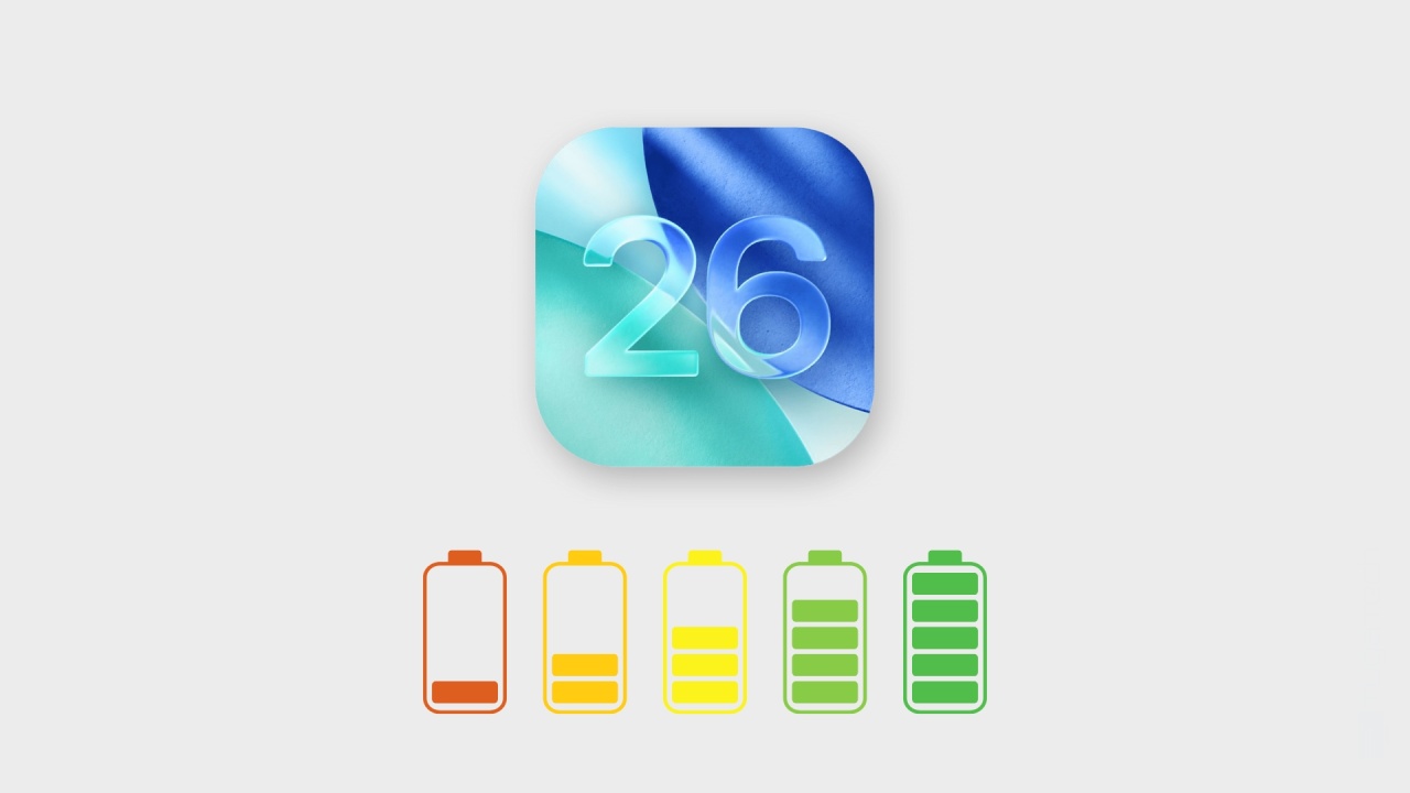 Apple iOS 26 com bateria