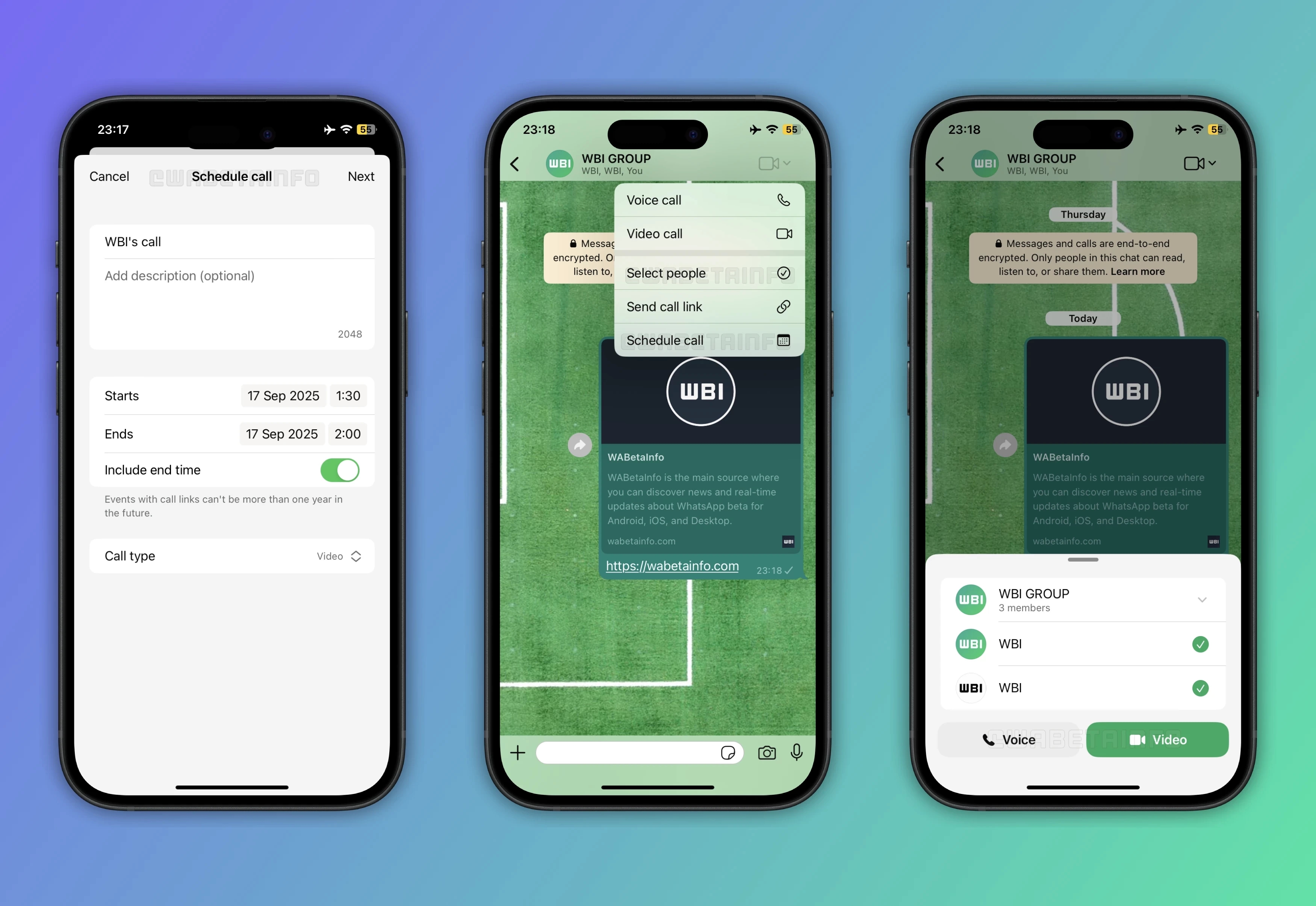 detalhes da nova interface do whatsapp