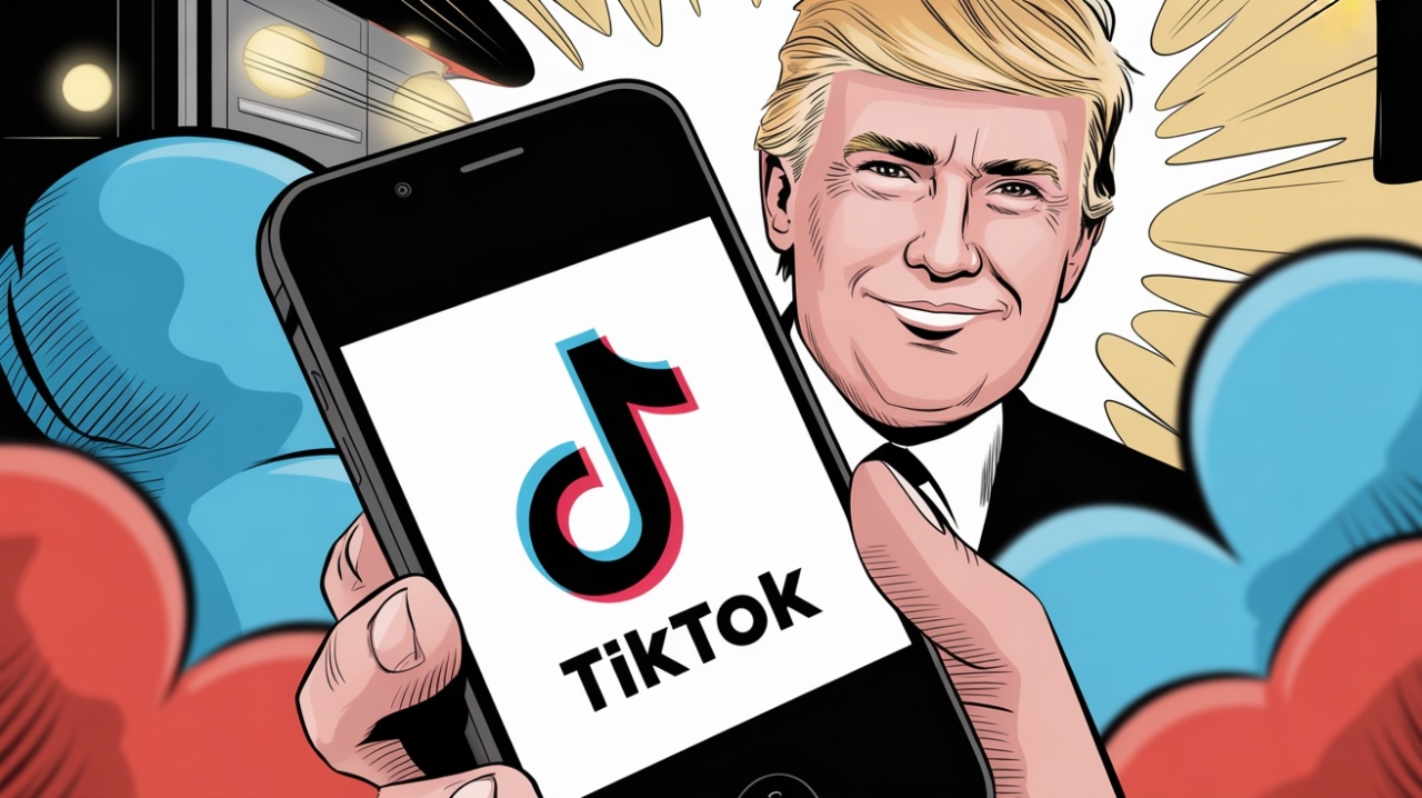 TikTok e donald trump