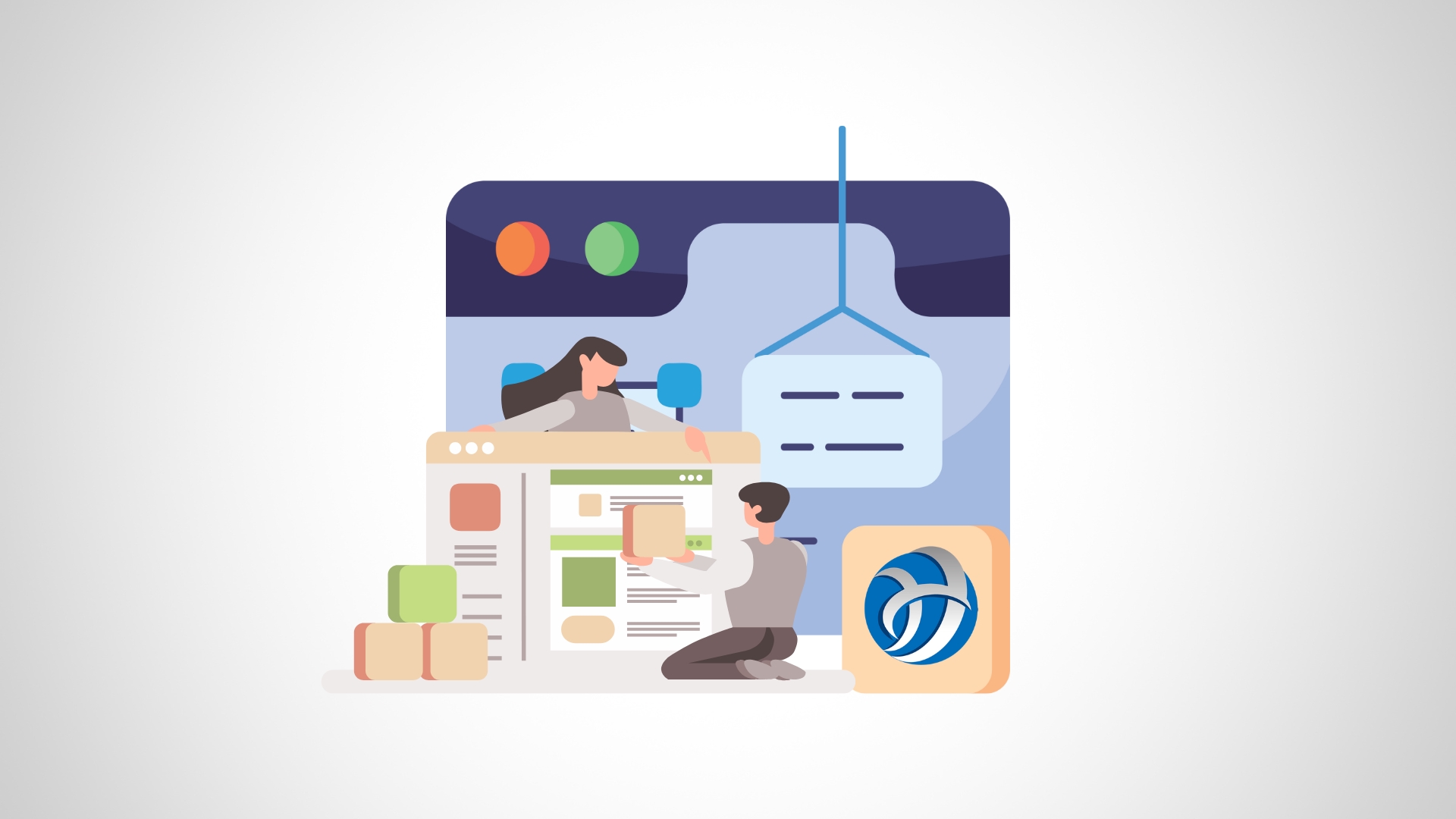 Criação de sites dedicados