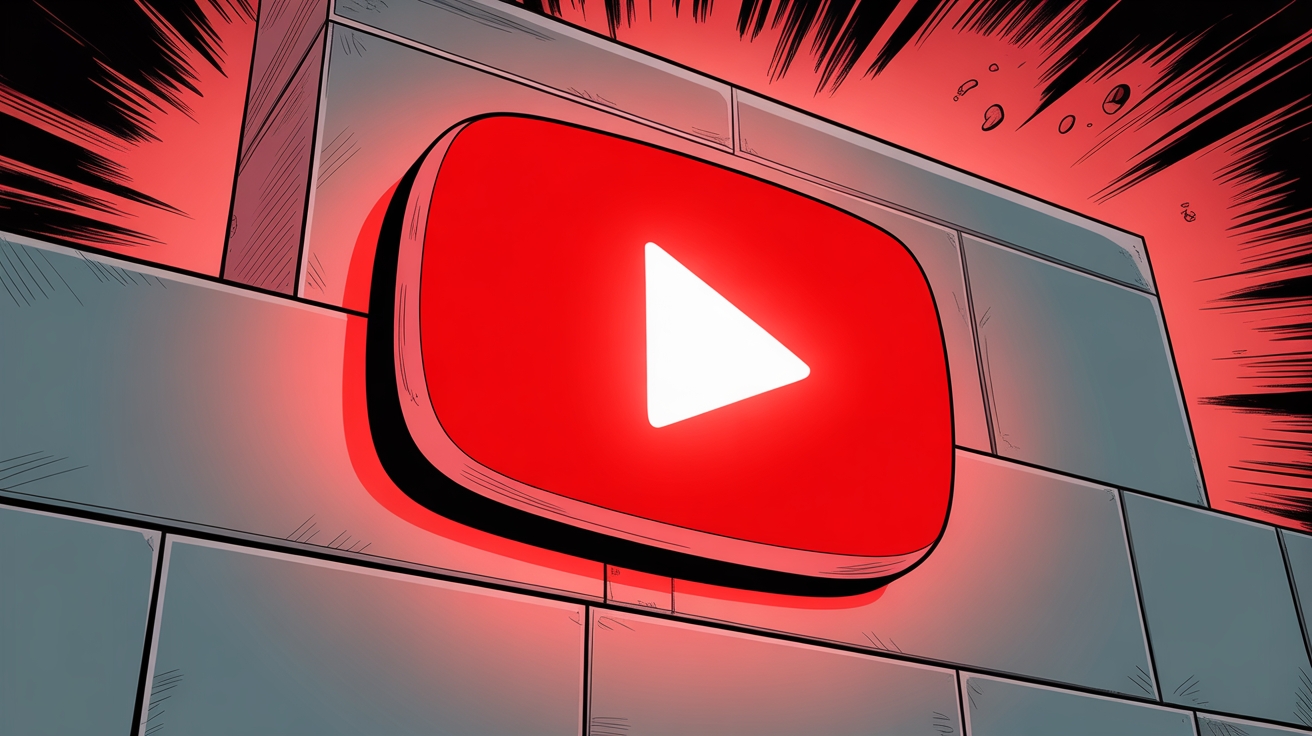 Youtube logo vermelho