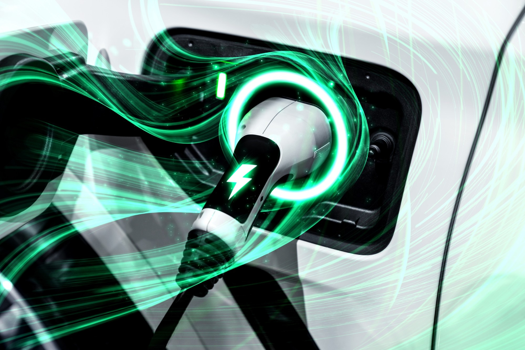 carregamento de bateria de EV