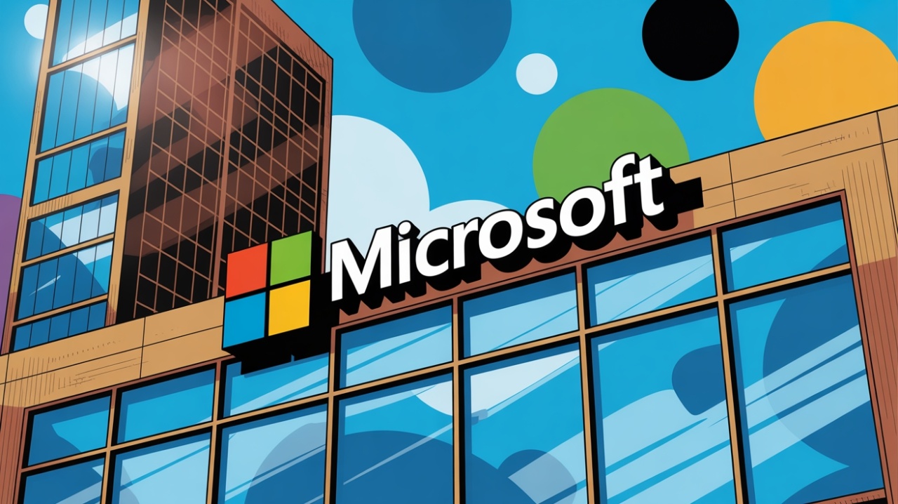 Microsoft em edificio