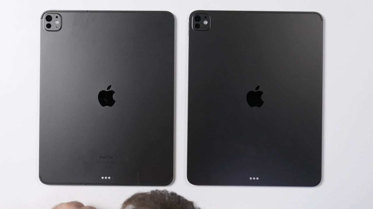 Dois modelos do Apple ipad m5