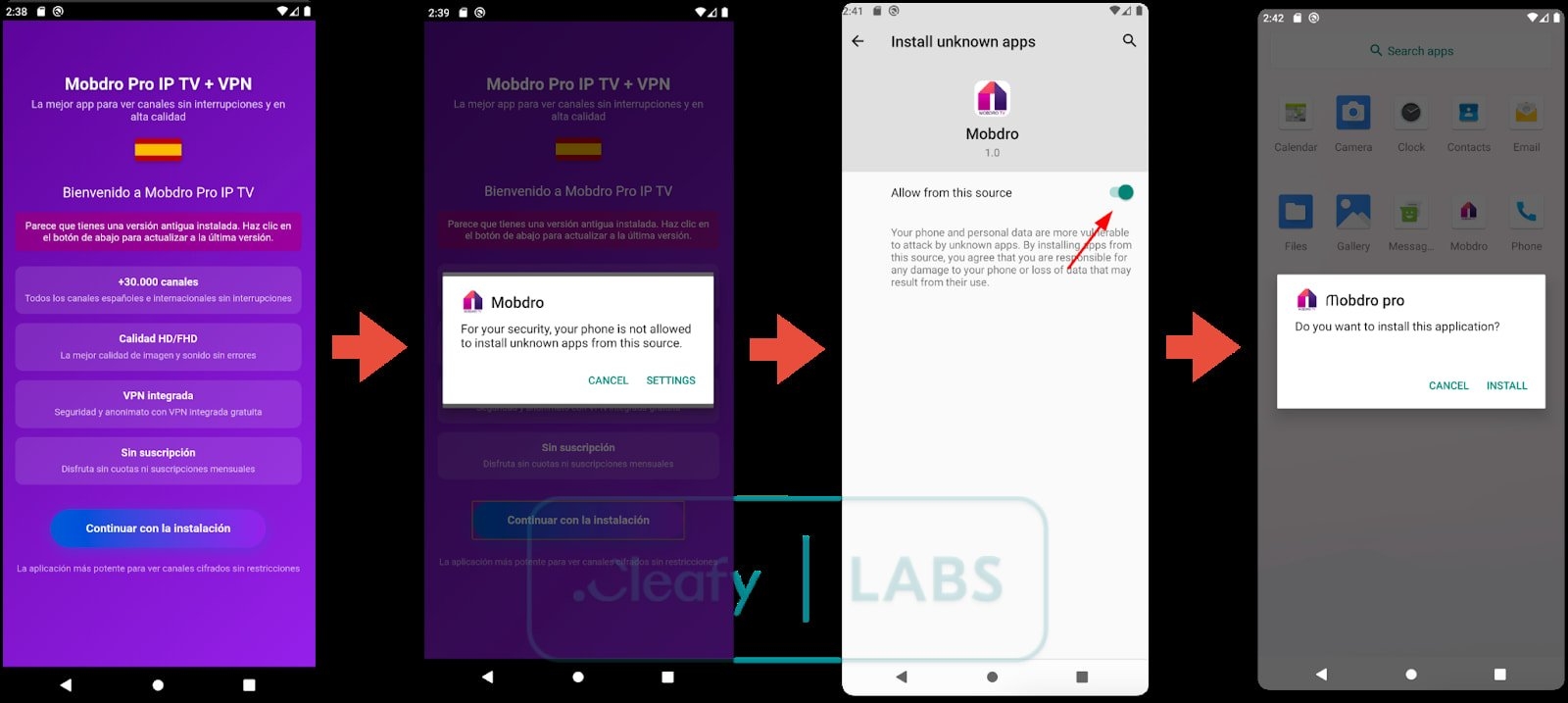 detalhes do malware em android