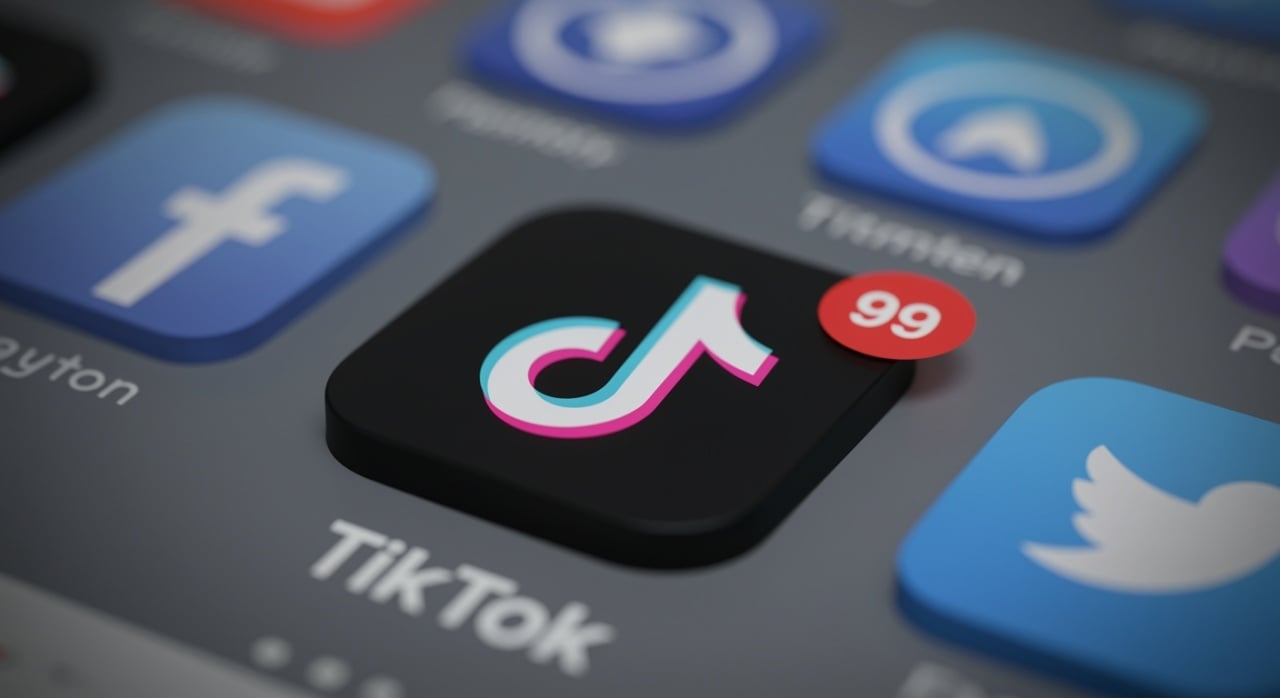 TikTok logo da app
