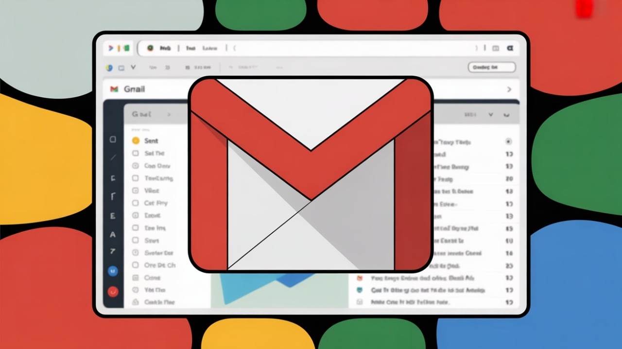 Gmail interface
