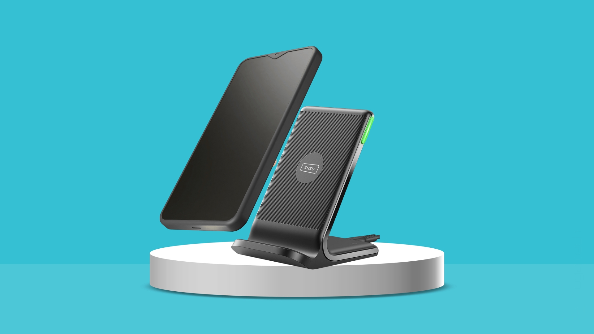 carregador sem fios da iniu