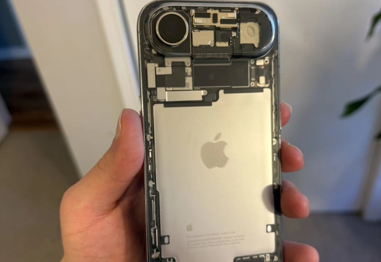 Apple iPhone Air transparente
