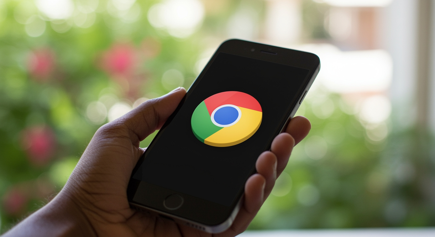 Google Chrome em smartphone