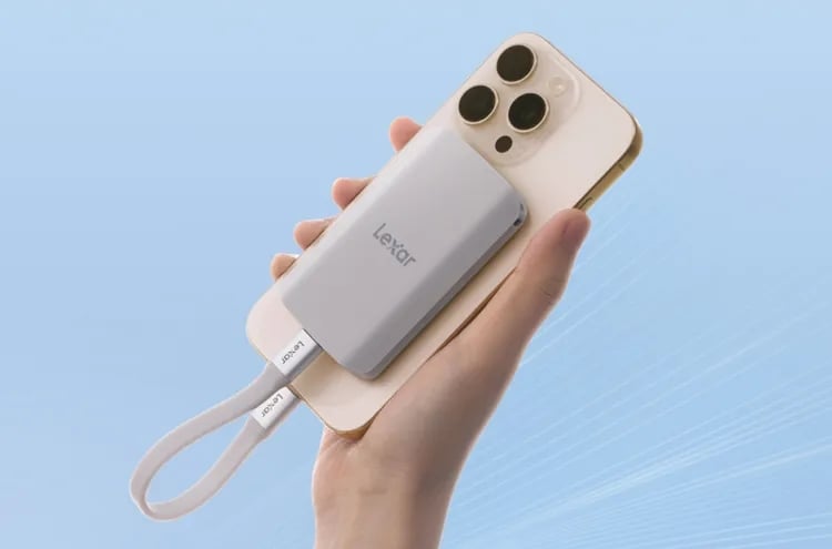 Novo SSD da Lexar para iPhone