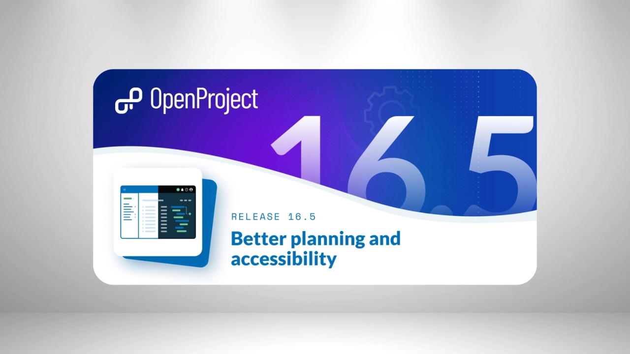 OpenProject 16.5