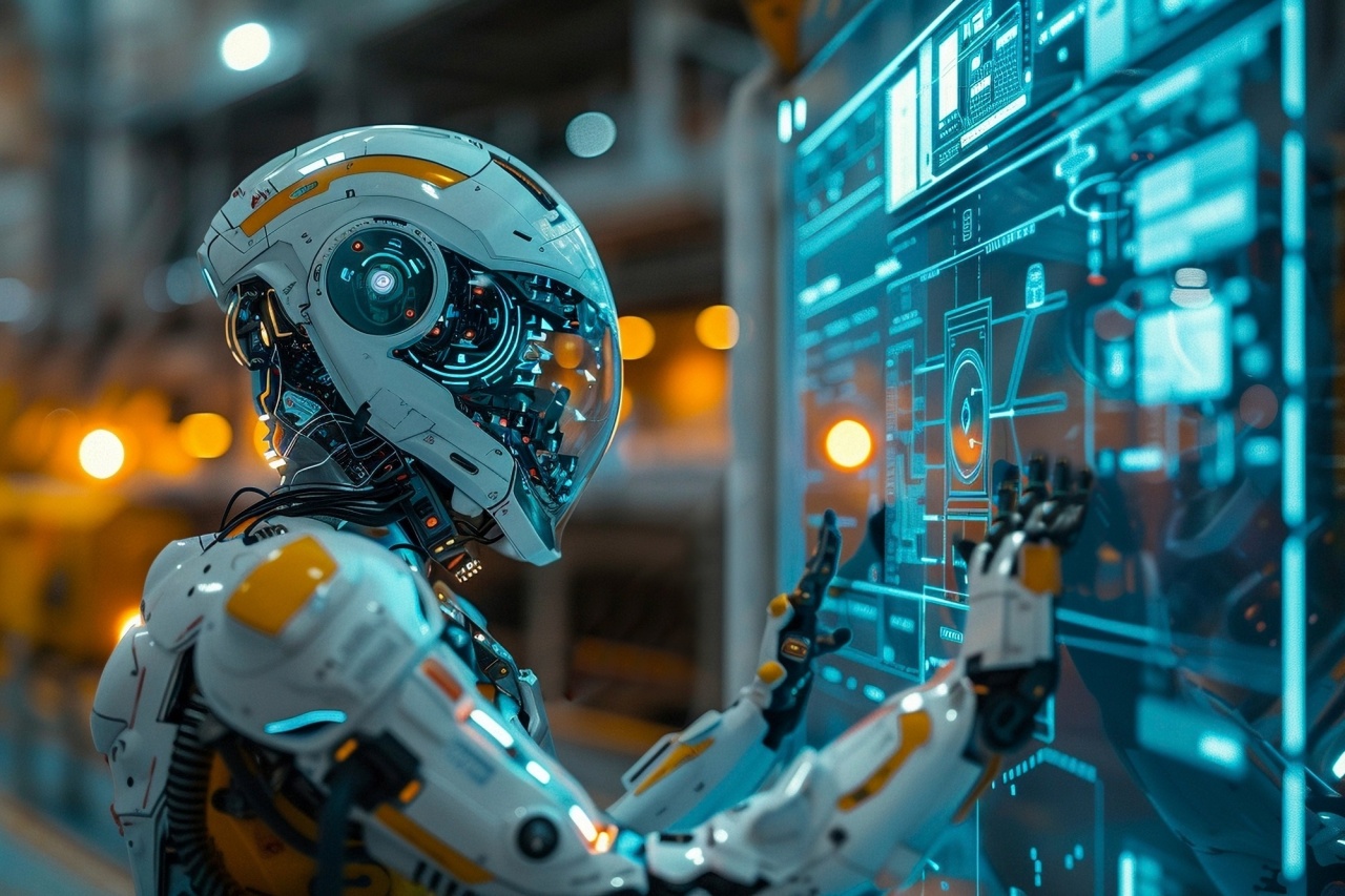 robot futurista
