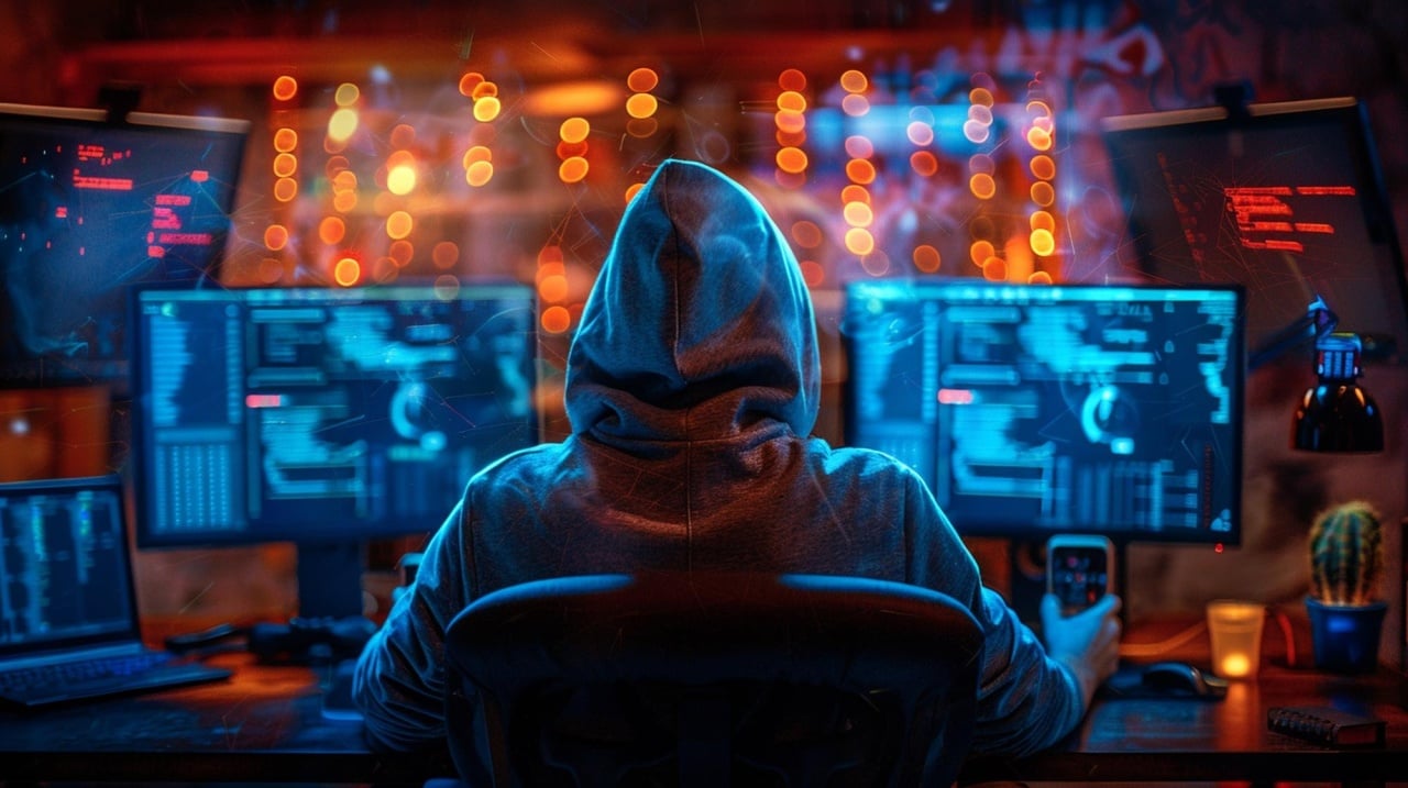 hacker em computador