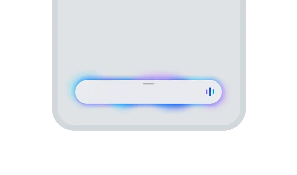 detalhes da nova barra da bixby