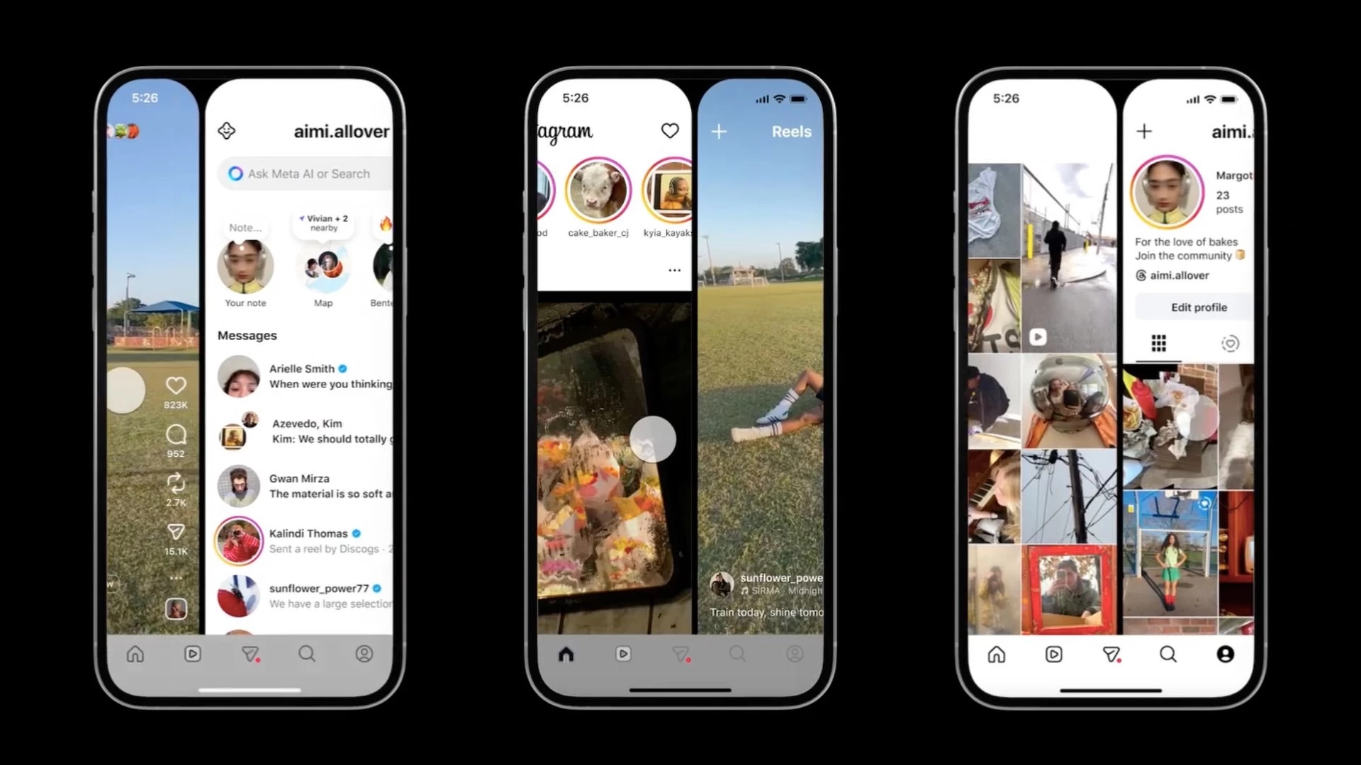 nova funcionalidade dos reels